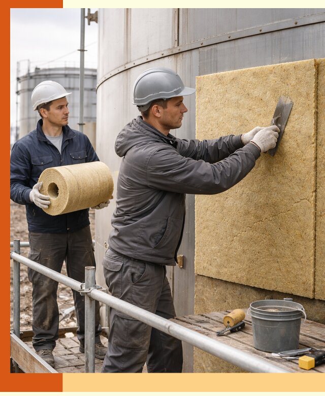 Профессиональное утепление резервуара и теплоизоляция в Добрянке